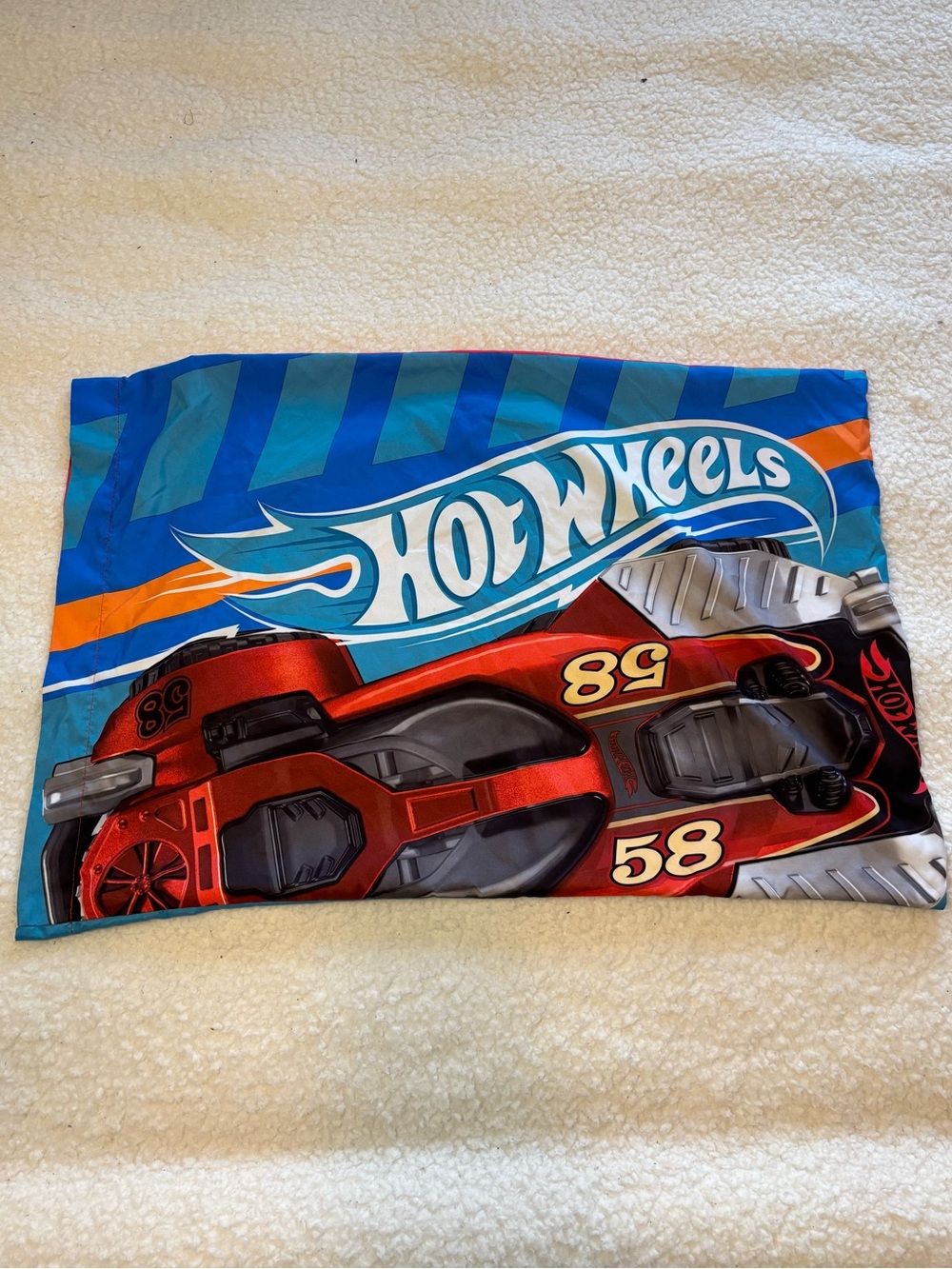 Hot Wheels Race Car Classic Twin Standard Pillowcase